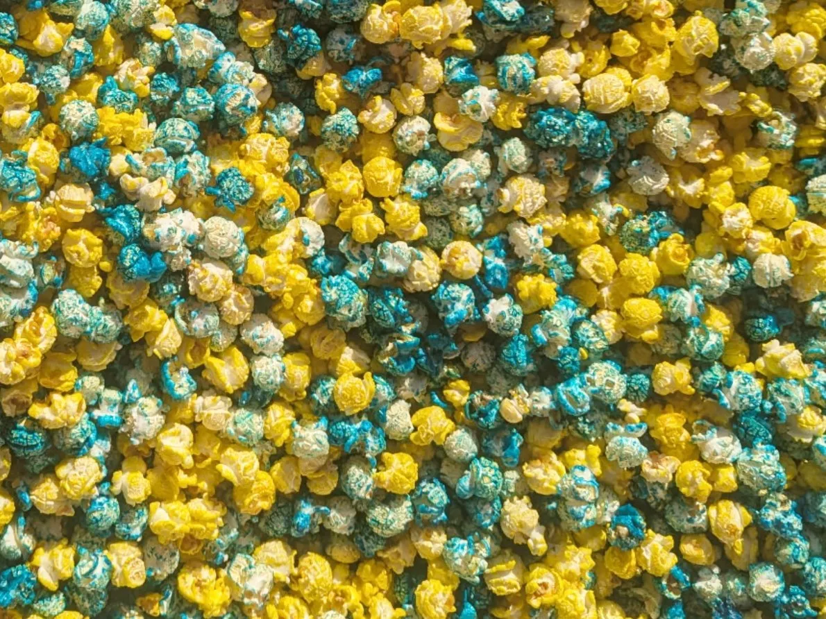 Game Day Colors kettle corn