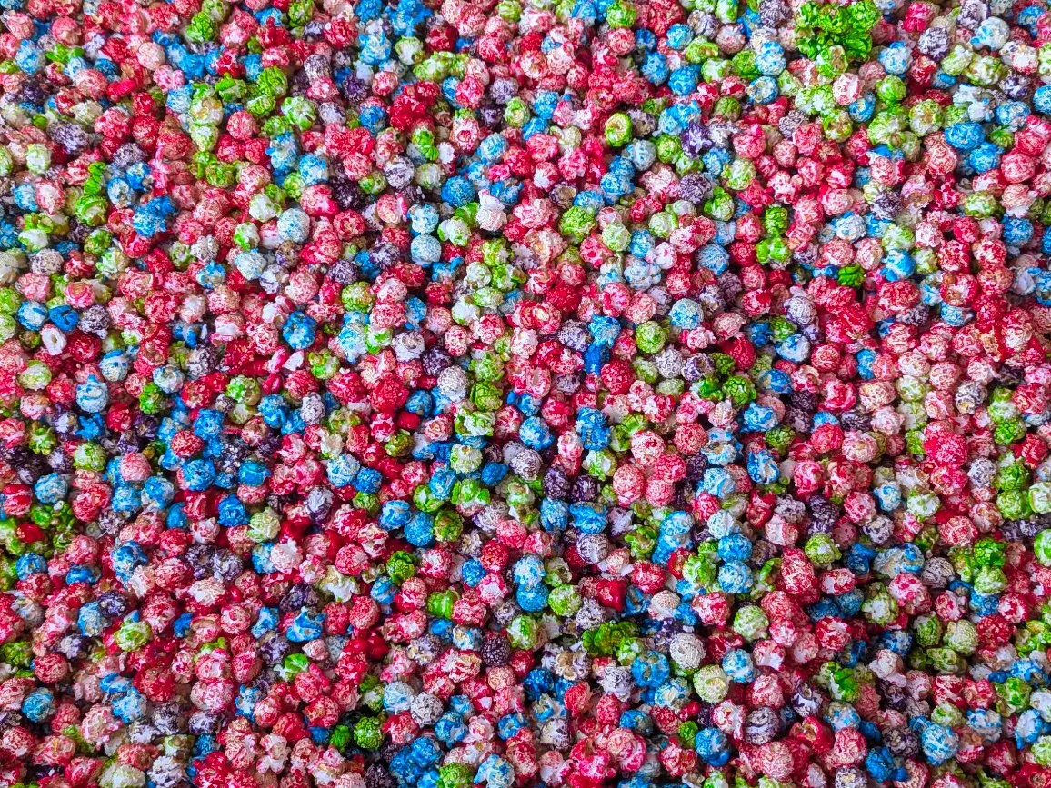 Tutti Frutti kettle corn